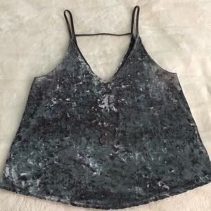 Velvet American Eagle tank